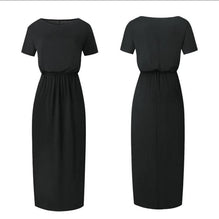 Boatneck Maxi Dress-Carmen Candela