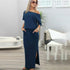 Boatneck Maxi Dress