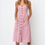 Button Down Pocket Dress - Sleeveless