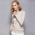 Classic Crew Neck Sweater - Cashmere Blend Pullover-Carmen Candela