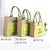 Eco-Friendly Casual Women's Linen Totes-Carmen Candela