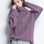 Half Neck Cable Knit Sweater