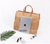 Kraft Paper & Leather Totes-Carmen Candela