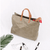 Kraft Paper & Leather Totes-Carmen Candela