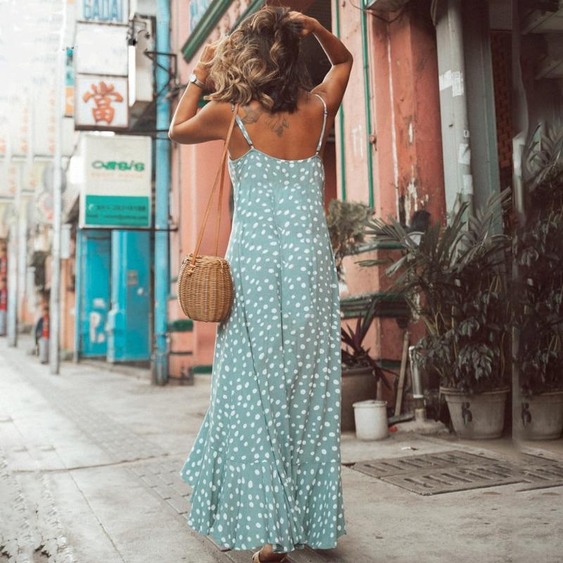 Polka Dot Summer Dress-Carmen Candela Polka Dot Summer Dress-Carmen Candela