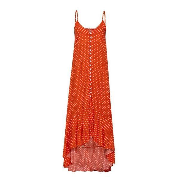 Polka Dot Summer Dress-Carmen Candela Polka Dot Summer Dress-Carmen Candela
