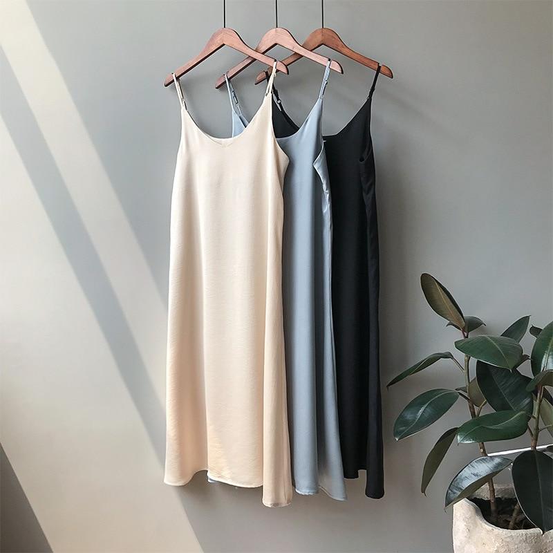 Satin Camisole Slip Dress-Carmen Candela Satin Camisole Slip Dress-Carmen Candela